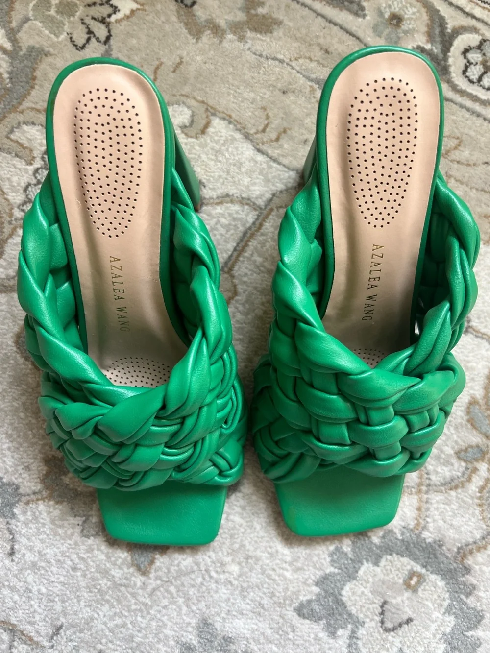 Azalea Wang Braided Heels